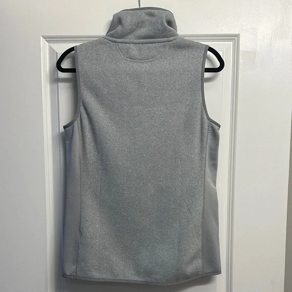 Patagonia Light Gray Zip-Up Vest - Picture 2 of 3
